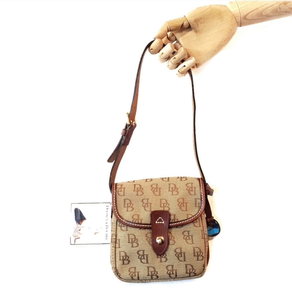 Dooney Bourke East West Canvas Shoulder Bag